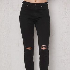 PacSun Black High Rise Skinny Jeans
